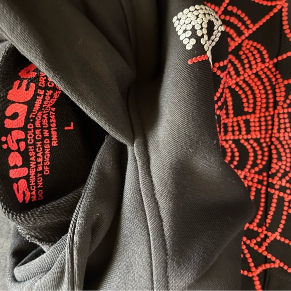 Sp5der Hoodie OG rhinstone - Picture 3 of 3